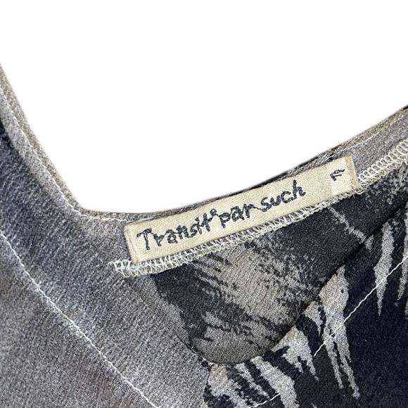 Transit Par Such Sheer Printed Dress - Picture 6 of 7